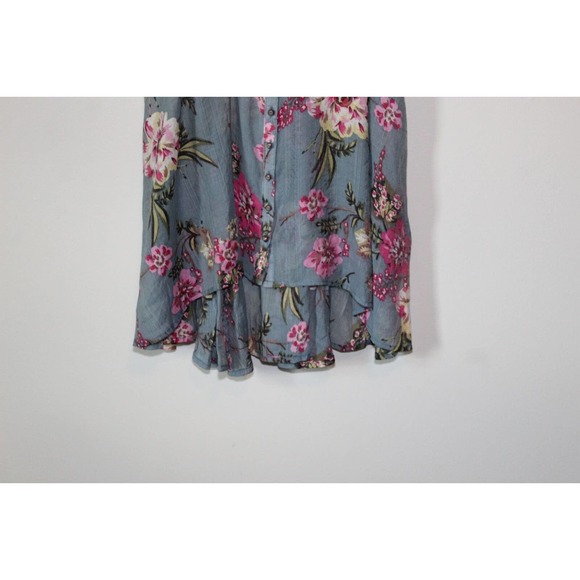 NWT Aratta Silent Journey Aurora Tunic Ombre Floral Embroidered Small H14392 - Picture 4 of 16